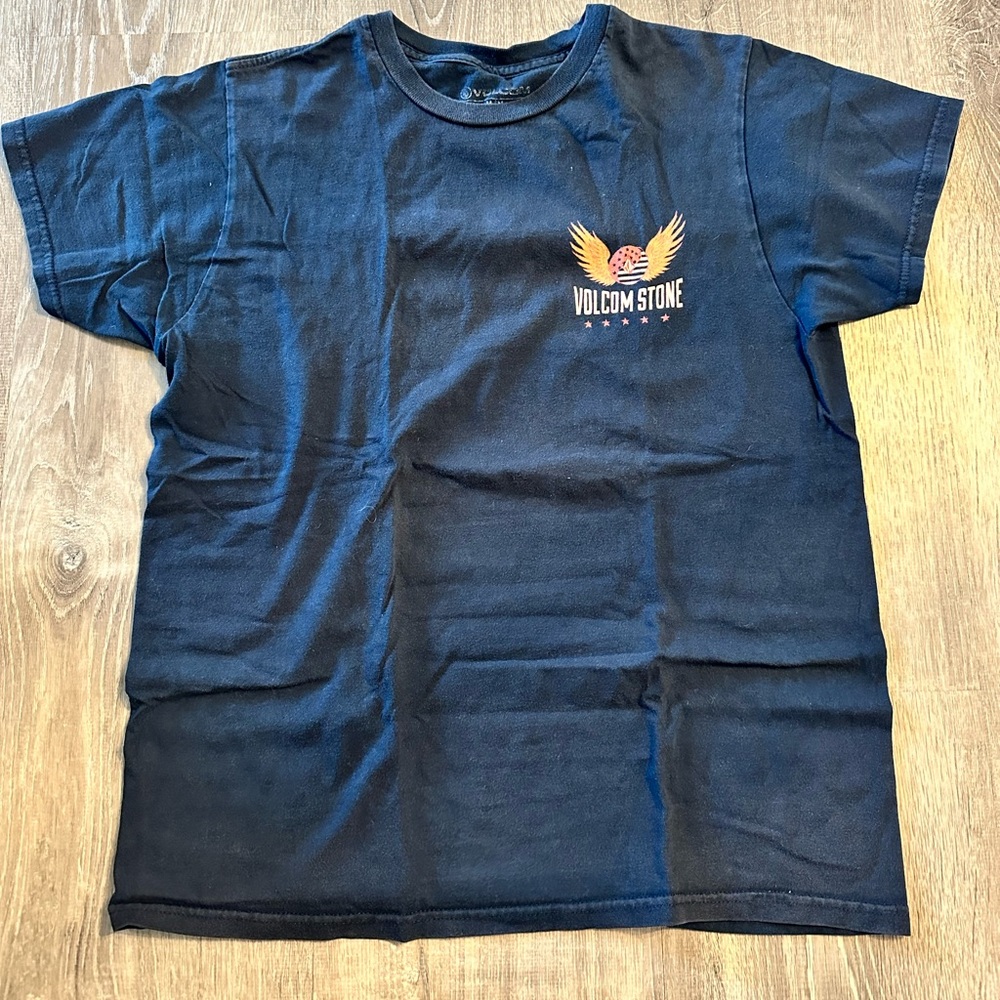 Volcom navy Crew Neck Tee